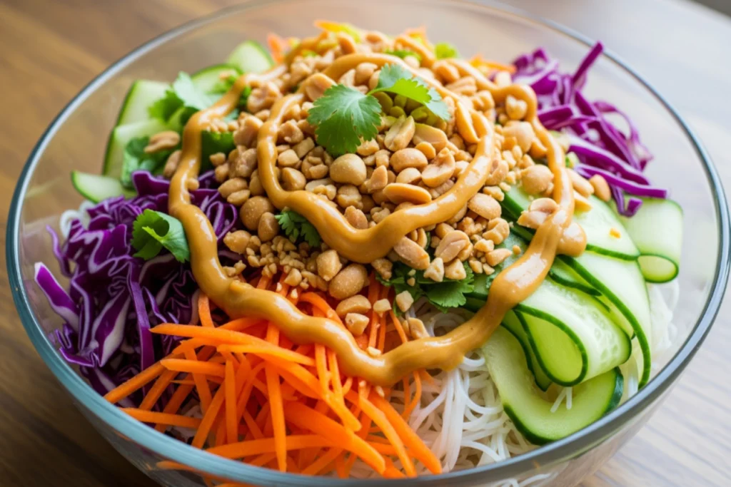 Plant-based rice noodles - vegan noodles recipe